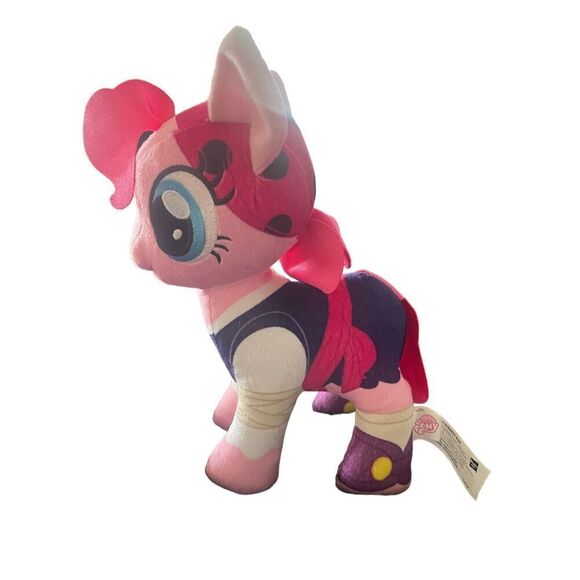 Hasbro Kids Pink Purple My Little Pony The Movie Pinkie Pie Pirate Stuffed Toy - Picture 2 of 13